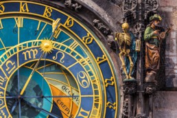 Detail,Of,The,Prague,Astronomical,Clock,(orloj),In,The,Old